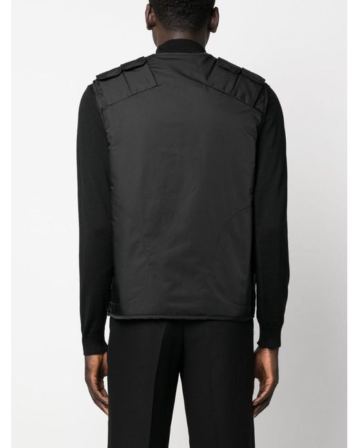 Givenchy Black Multipocket Vest for men