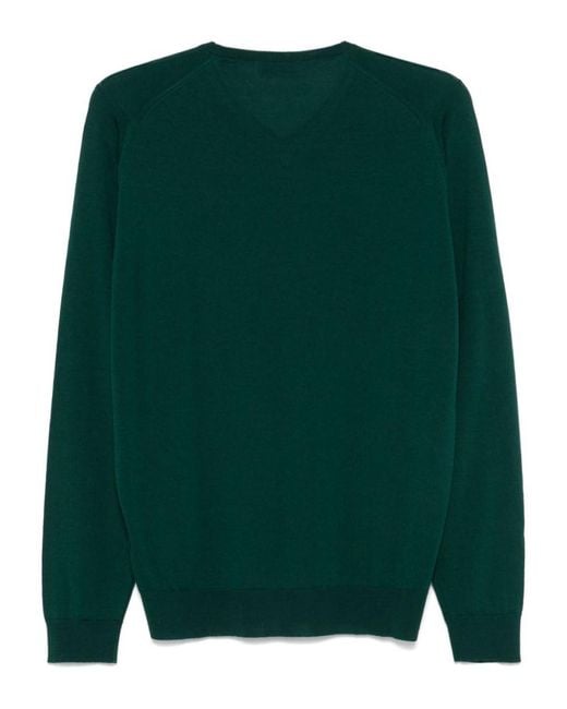Tシャツ・カットソー JOHN SMEDLEY Men Sweater BELDEN GREEN John Smedley Shipton Sweater in Green for Men | Lyst