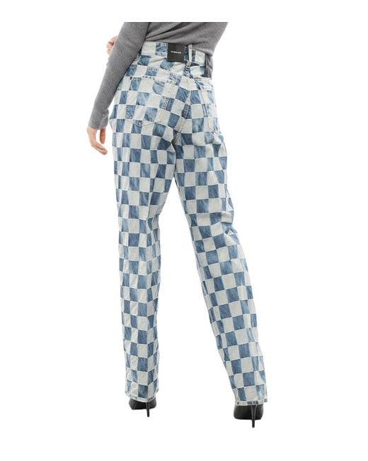 DSquared² Blue Regular Mid Rise Jeans
