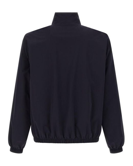 Brunello Cucinelli Blue Logo Jacket for men