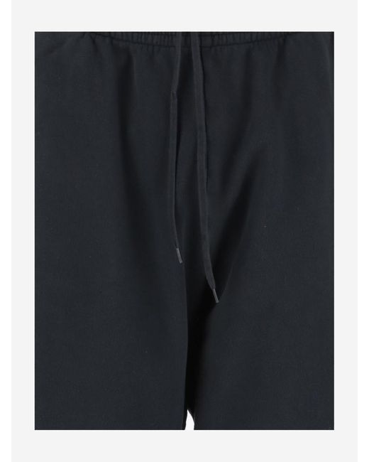 [BALENCIAGA]Nail Polish Cropped Sweatpants スウェットパンツ Balenciaga Nail Polish Cropped Sweatpants in Faded Black