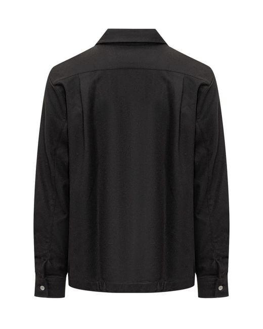 Givenchy Black Regular Solid Shirt for men