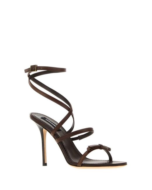 DSquared² Black Solid Chocolate Heels