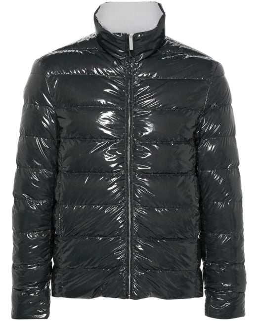 Thom Browne Black Reversible Zip-Up Puffer Jacket