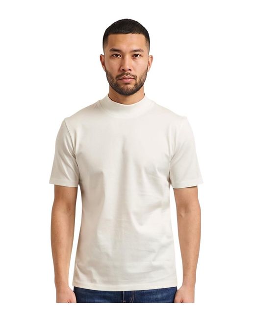 HUGO White Solid T-Shirt for men