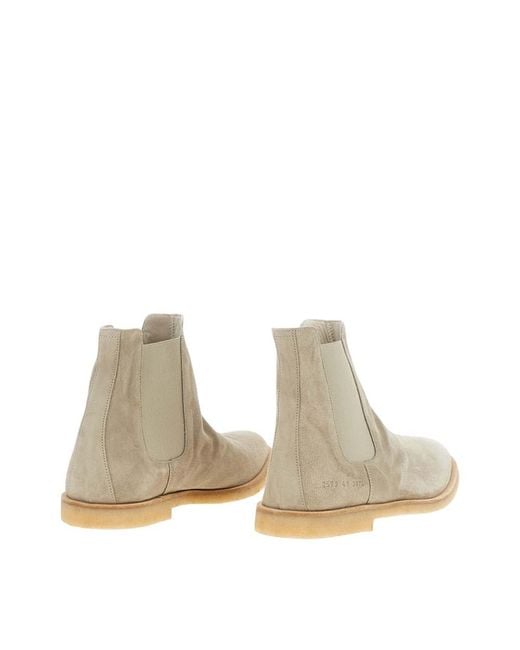 Common Projects Natural Suede Boots for men