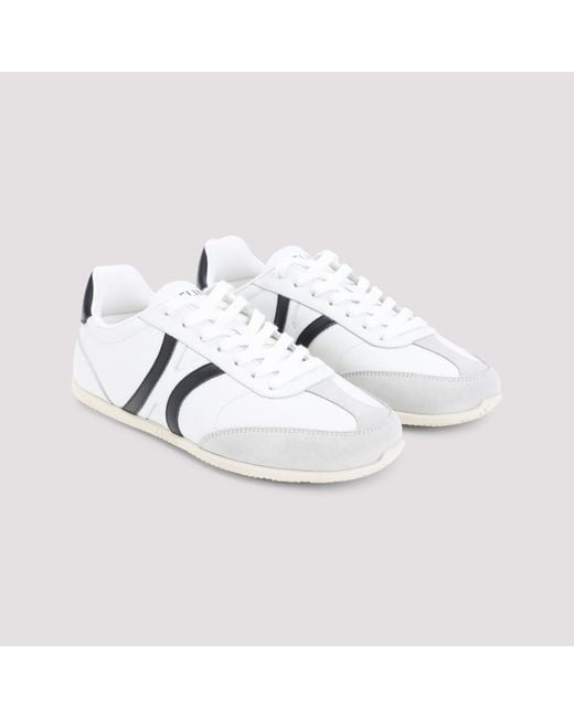 Céline White Triomphe Sneakers