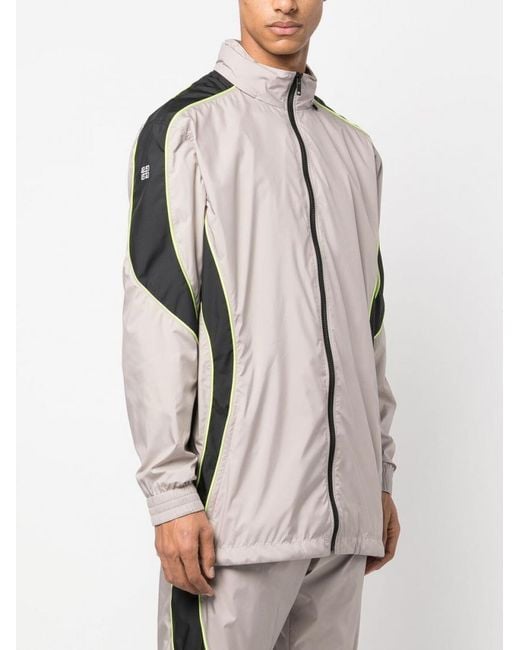 Givenchy Gray Oversized Jogging Jacket for men