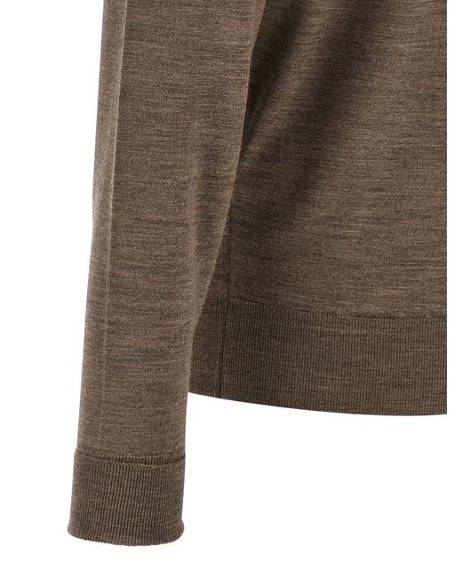 John Smedley Brown Richards Sweater for men