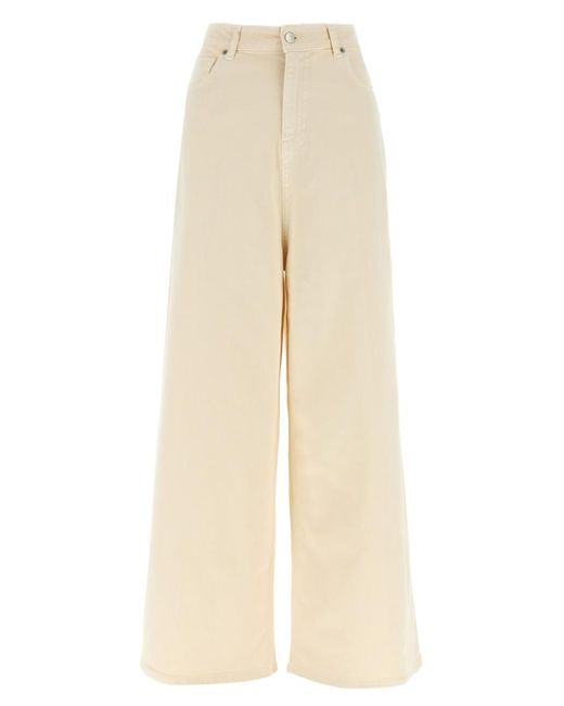 Nude Natural Wide Leg Jeans