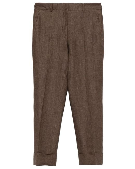 Incotex Gray Regular Tapered Pant
