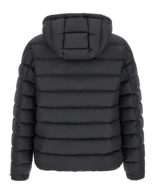 Moncler Black Quilted Down Jacket for men