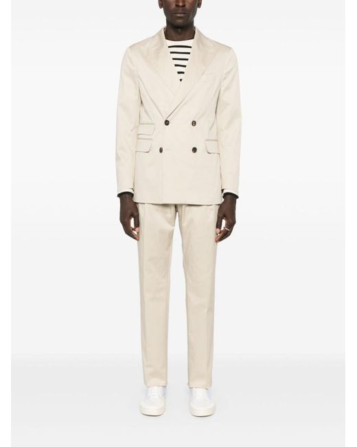 Doppiaa Natural Aaradeo Blazer And Aantioco Trousers for men