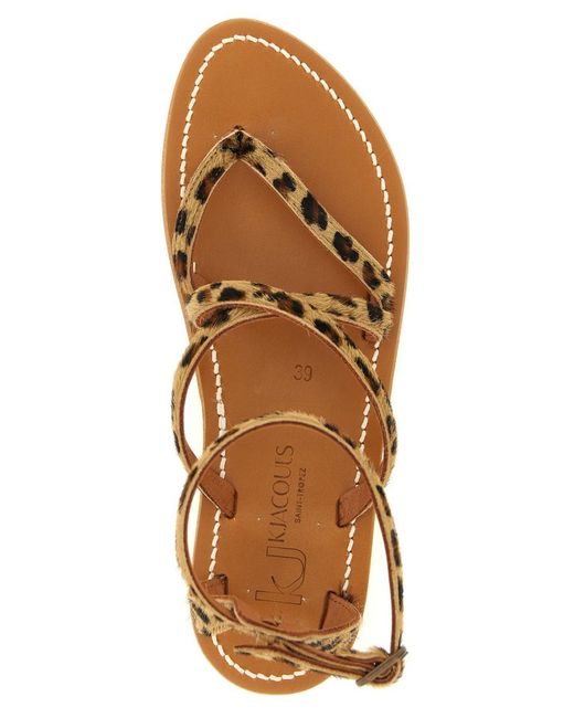K. Jacques Brown Epicure Sandals