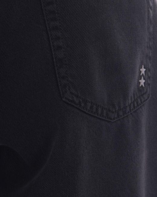 ICON DENIM Blue Solid Shorts