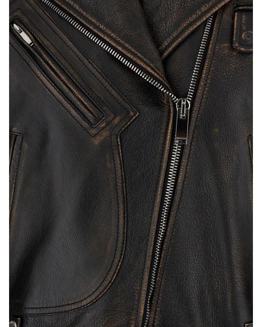McQueen Black Solid Notched Lapel Jacket