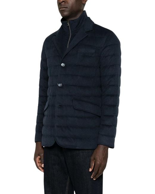 Herno Blue Regular Jacket for men