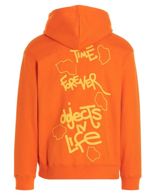 Objects IV Life Orange Continuity Hoodie for men