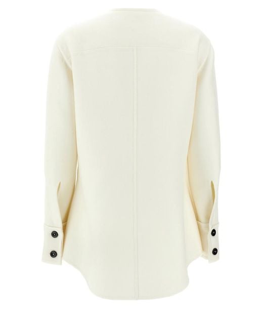 Jil Sander White Beige