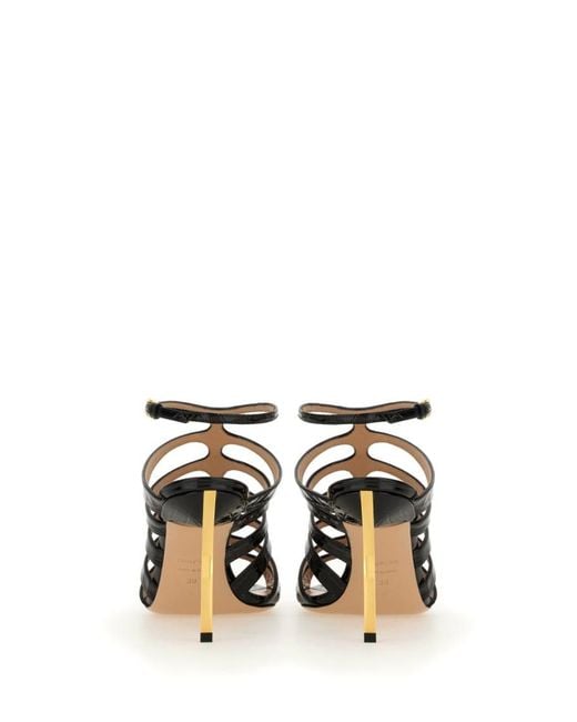 Tom Ford White Solid Sandals