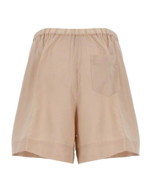 Patou Natural Mini Shorts For