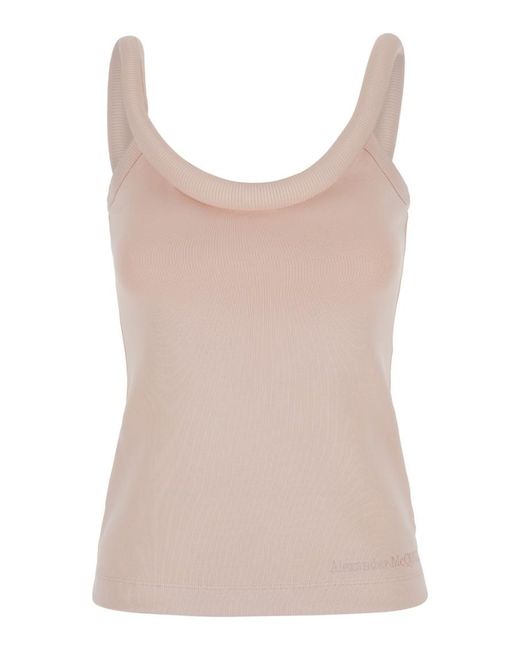 McQueen Natural 3D-Detailing Top