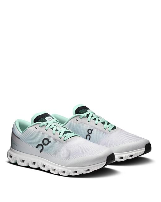 On Shoes White Logo Gradient Sneakers for men
