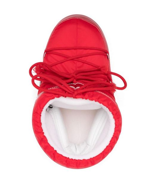 Moon Boot Red Icon Low Snow Boots