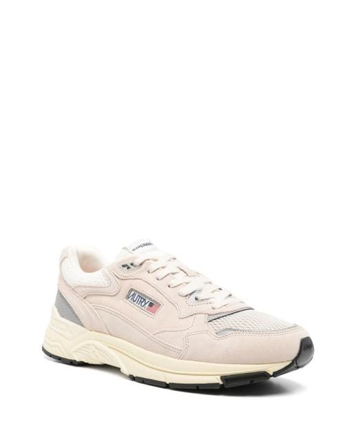Autry White Hyperway Low Suede/Mesh for men