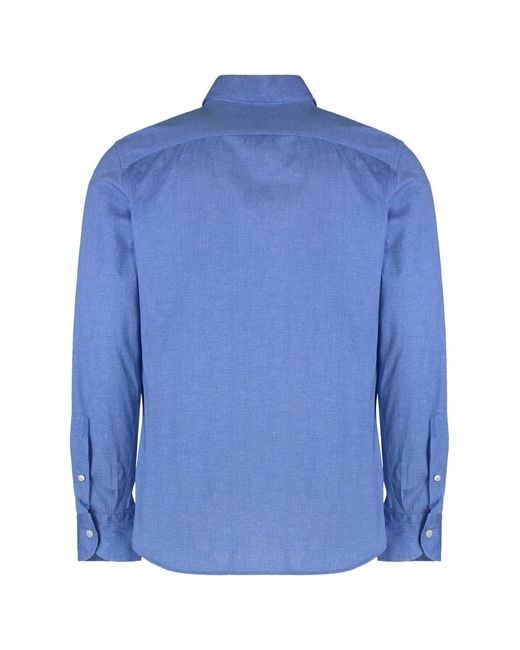 Sonrisa Blue Regular Solid Shirt for men