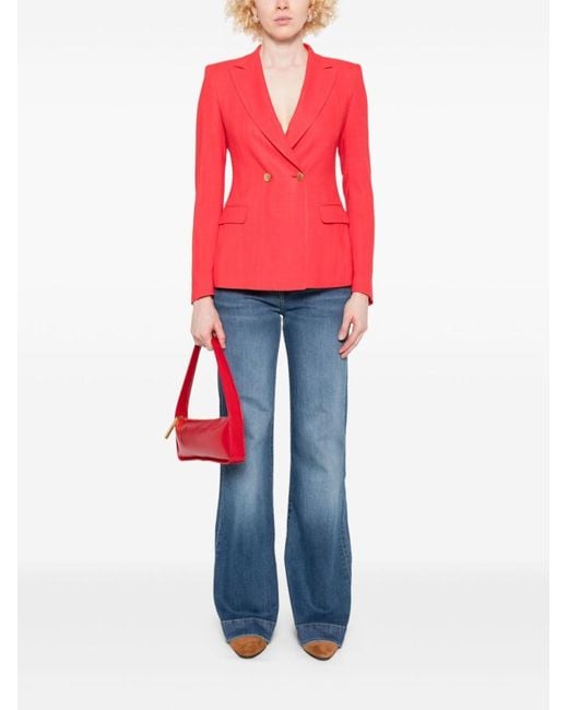 7 For All Mankind Blue Modern Dojo