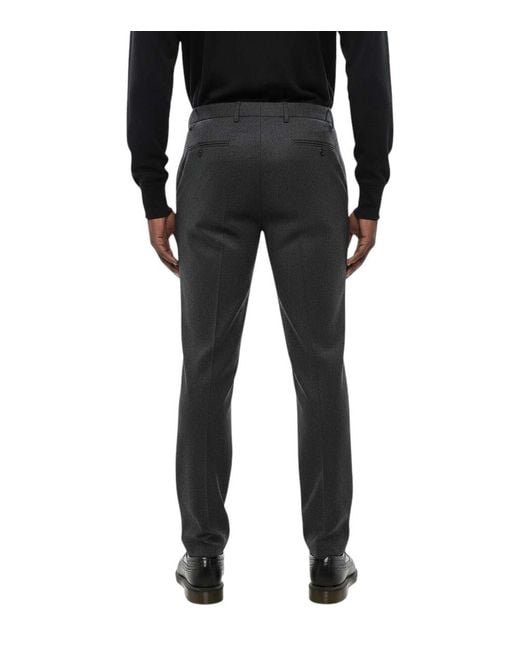 Corneliani Black Regular Pants for men