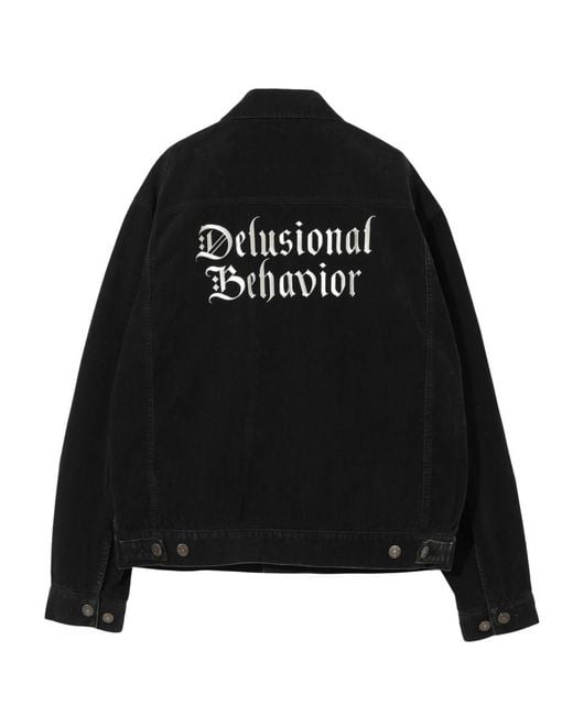 Undercover Black Denim Jacket for men