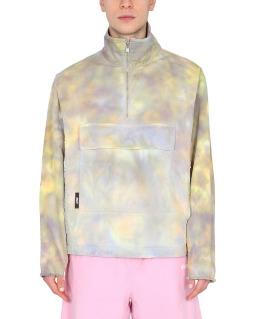 MSGM White Printed Regular Jacket for men