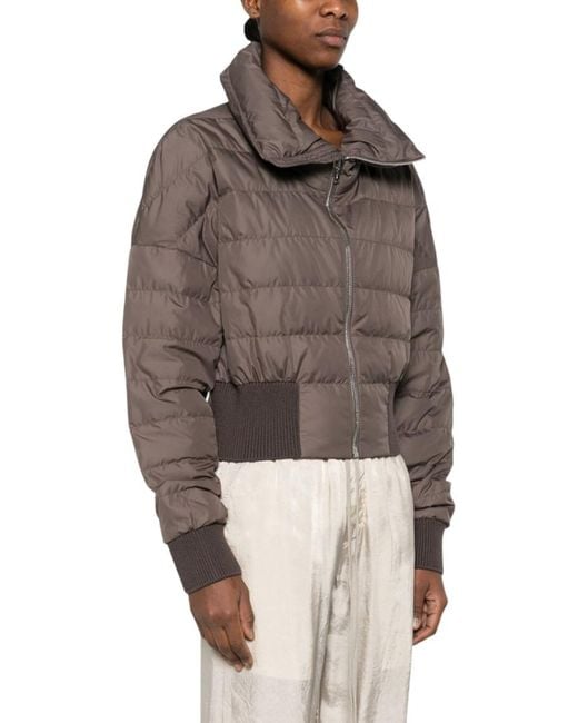 Moncler Brown Nylon Blouson Jacket