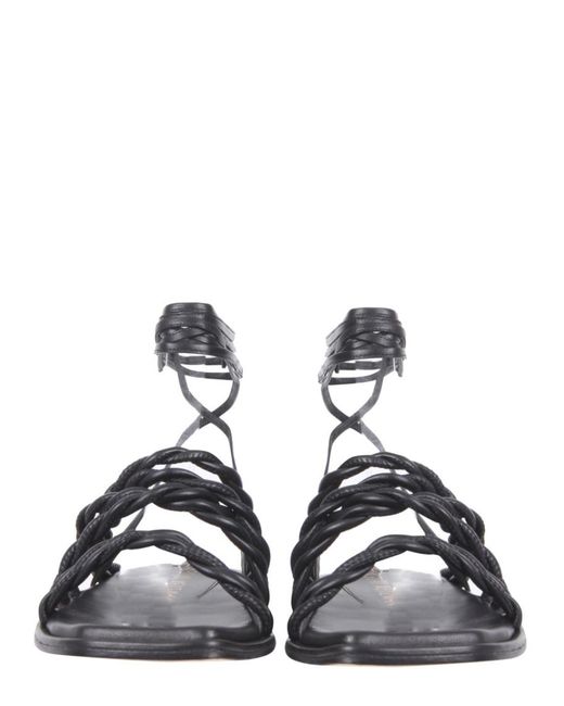 Stuart Weitzman White Open Toe Sandals