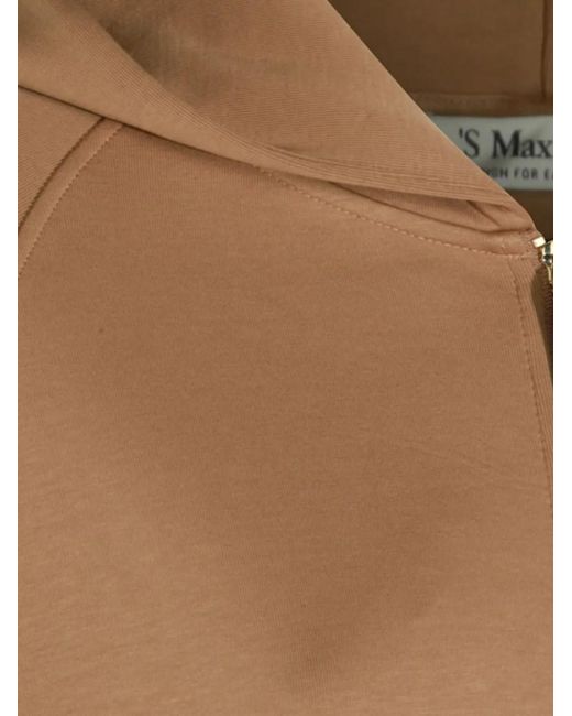 Max Mara Natural Solid Hood Sweater