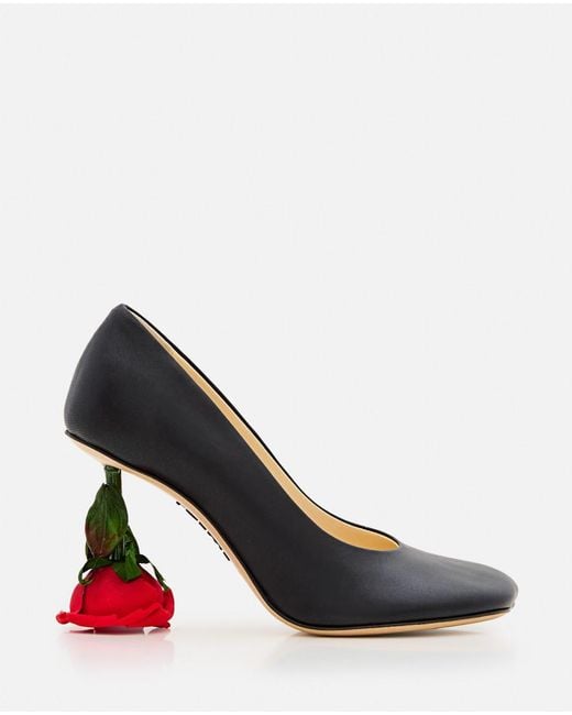 Loewe White 90Mm Toy Pump Heel