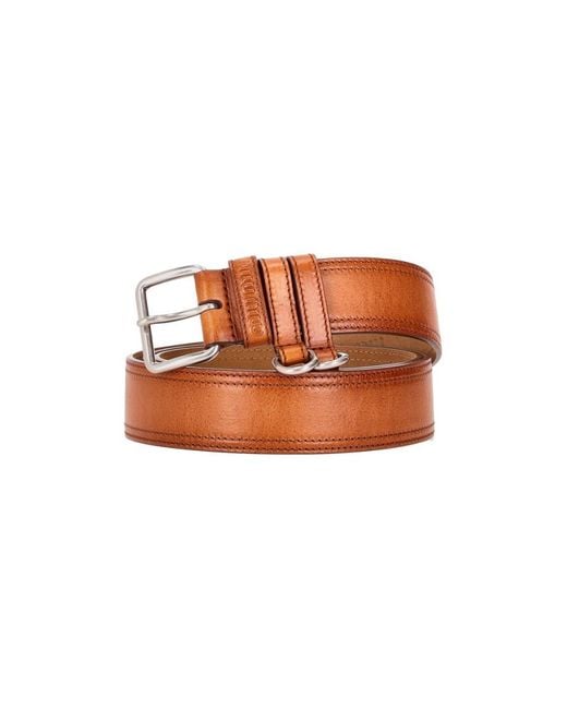 Miu Miu White Solid Buckle Belt