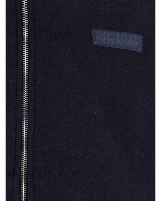 Givenchy Blue Logo Jackets for men