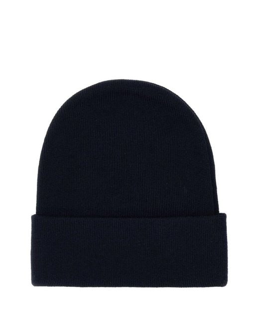 Gucci Blue Hat With Embroidery
