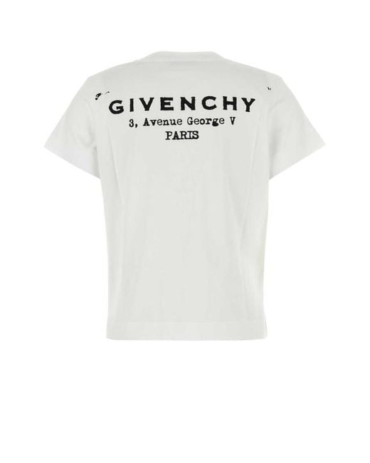 Givenchy White T-Shirt