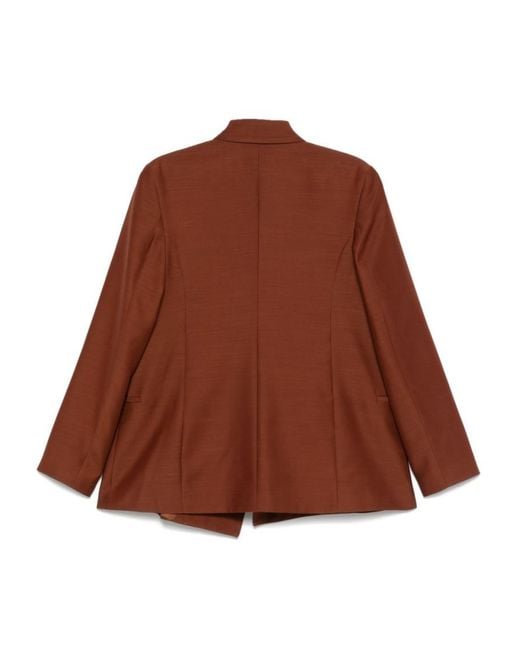 BITE STUDIOS Brown Open Blazer