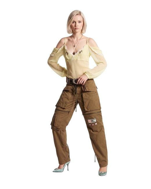DSquared² Green Relaxed Cargo