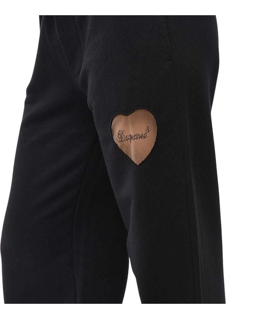 DSquared² Black Straight Flat Front Pants