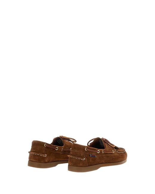 Sebago Brown Solid Loafer for men
