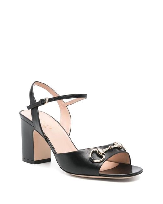 Gucci Metallic Leather Heels