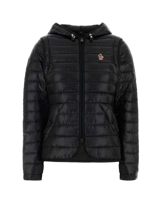 Moncler Black Nylon Karuras Down Jacket