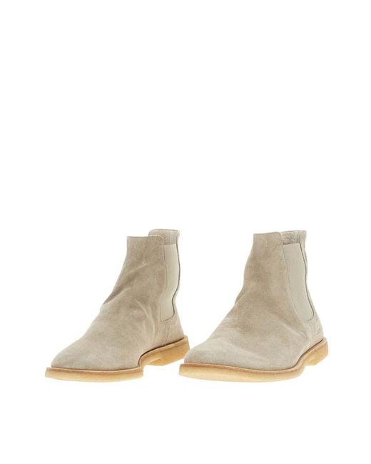 Common Projects Natural Suede Boots for men