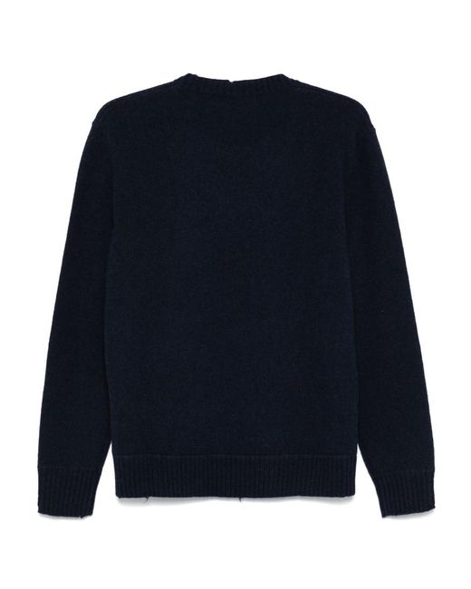 DSquared² Blue Pouch-Pocket Sweater for men